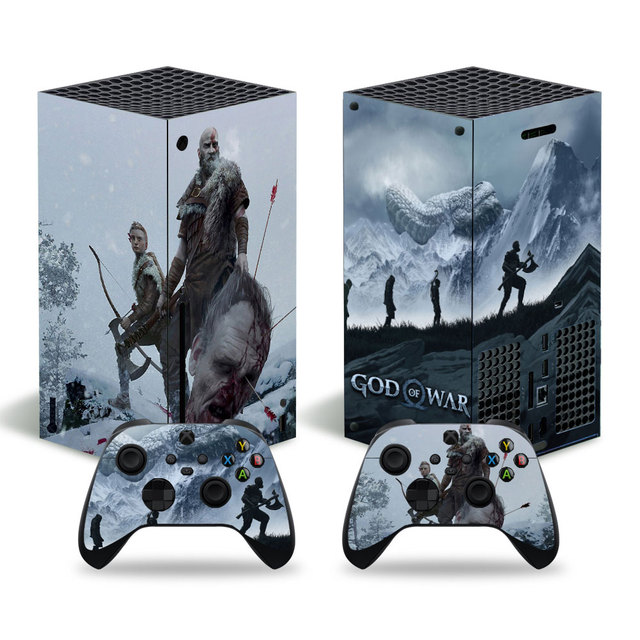 God War Game Xbox Series X Skin Sticker Decal Cover Xsx Skin